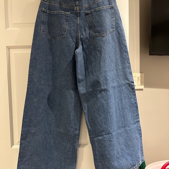 Classic Blue Denim Flare & Wide Leg Jeans - Picture 5 of 6